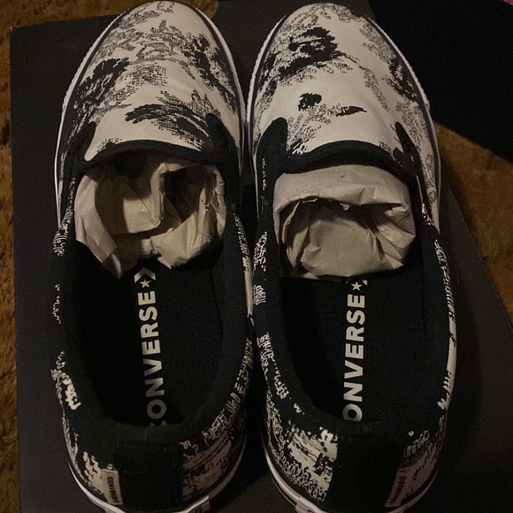 Black and white slip on Converse - Picture 3 of 5